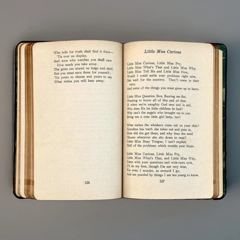 The Friendly Way Edgar A Guest 1931 Poetry Book Hardcover Reilly Lee Antique